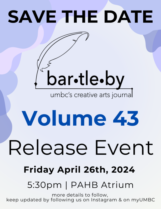 Bartleby Volume 43 Release Event!