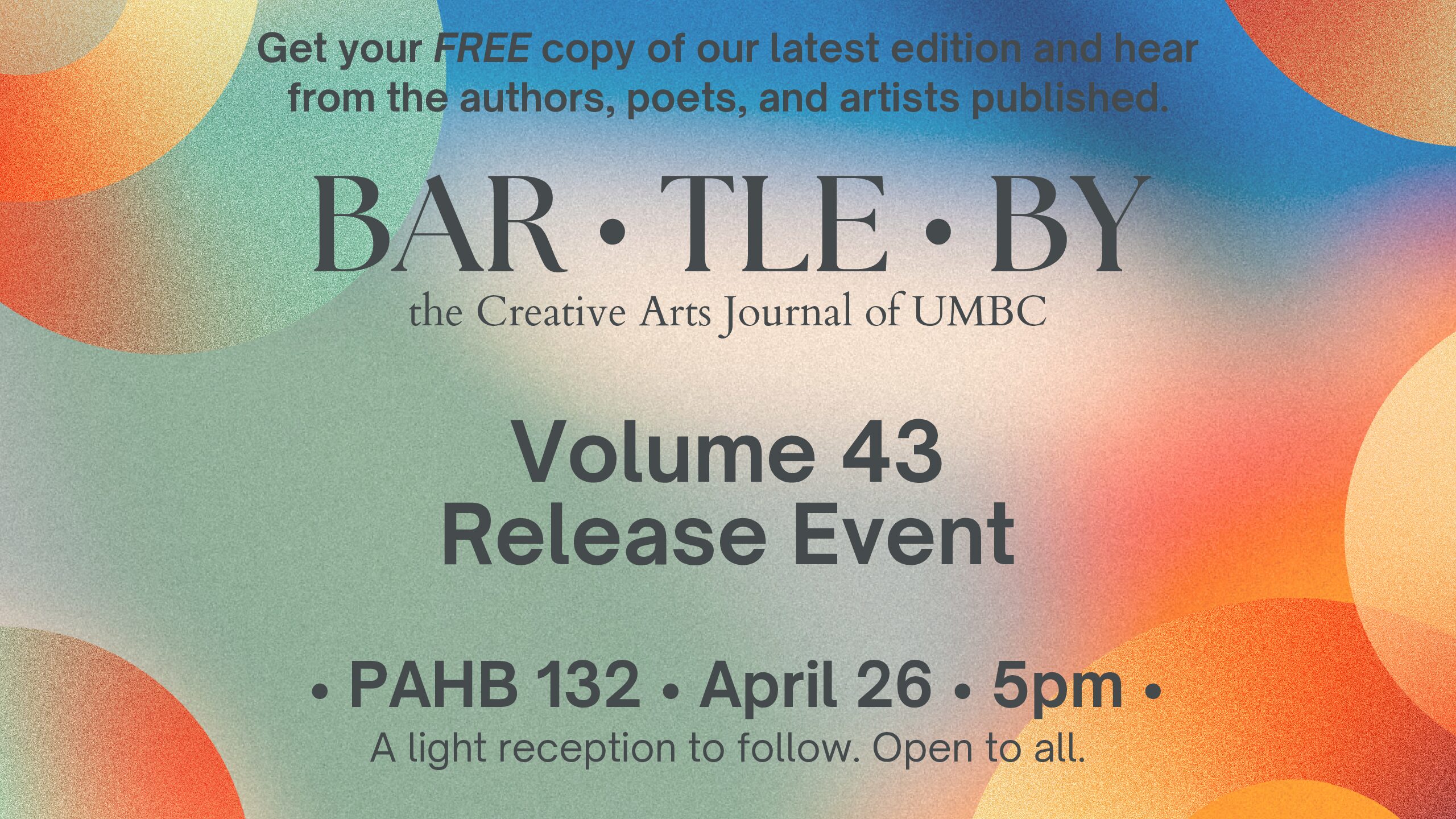Bartleby Vol.43 Book Release